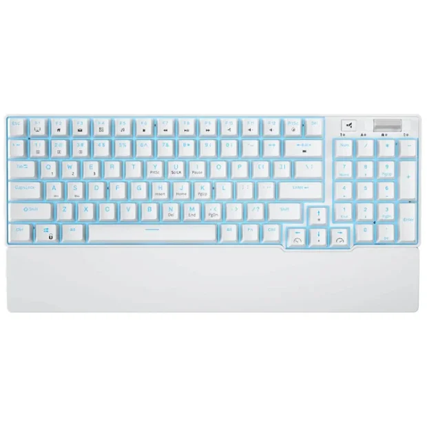 Клавиатура Royal Kludge RK96 (белый, RK Red)